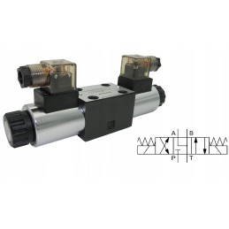 Solenoidinis vožtuvas 4we10j dg4v ng cetop 24v