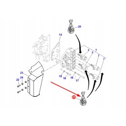 F411150600010 solenoidinio vožtuvo sandariklių komplektas