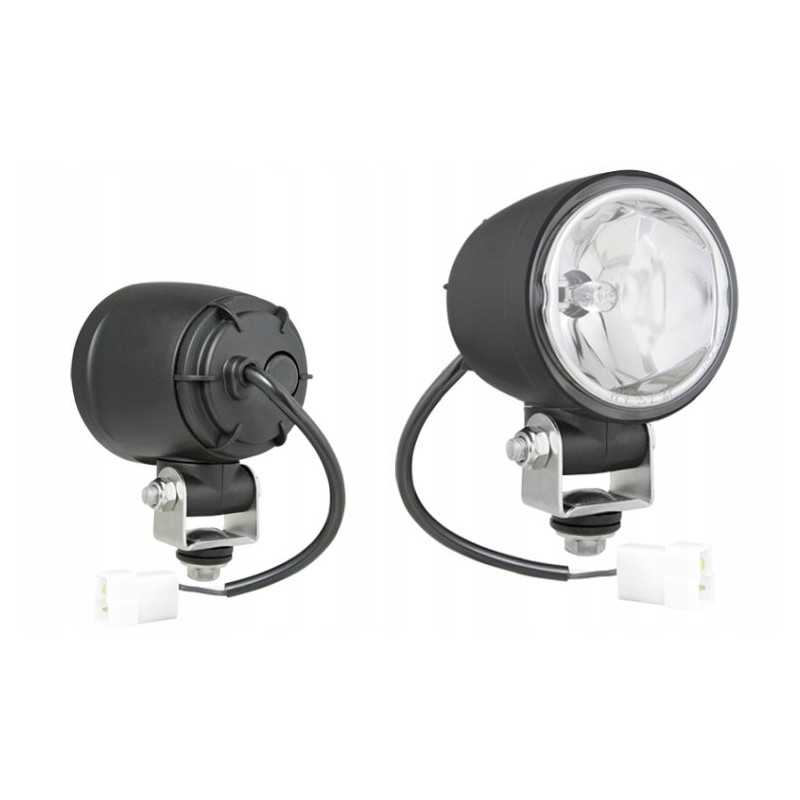 Darbinė lempa ff 24v h3 su kabeliu ir stiprintuvo jungtimi