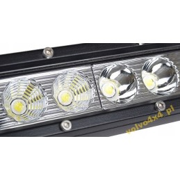 LED skydelis 60w 12v 24v darbo lempa itin plona 4x4