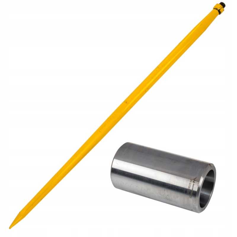 Sunkus krautuvas tiesi 1200 mm apvali rankovė