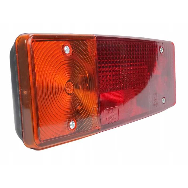 Kairysis galinis kombinuotas žibintas