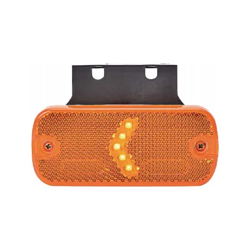 Stačiakampė LED markerinė lempa 12 24v su laidu