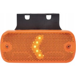 Stačiakampė LED markerinė lempa 12 24v su laidu