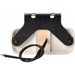 Stačiakampė LED markerinė lempa 12 24v su laidu