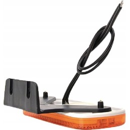 Stačiakampė LED markerinė lempa 12 24v su laidu