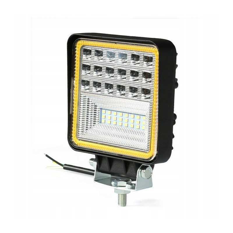 LED darbo lempa 126w 2 spalvos 2 režimai 42 1 diodai