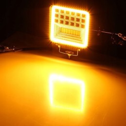 LED darbo lempa 126w 2 spalvos 2 režimai 42 1 diodai