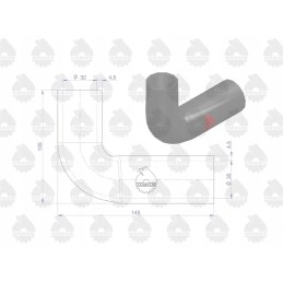 Radiatoriaus žarnų komplektas c 360 3p originalus