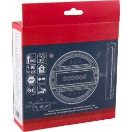 Apvalus LED galinis žibintas oe 140 mm 12 24