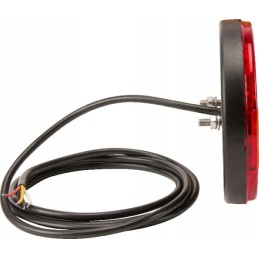 Apvalus LED galinis žibintas oe 140 mm 12 24