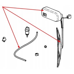 7711132448 priekinio stiklo valytuvas su varikliu