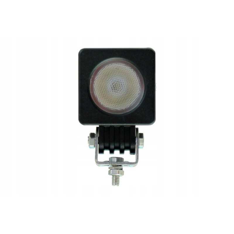 LED darbinė lempa 1x10w kvadratinė 750 liumenų