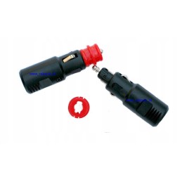 Universalus kištukas cigarečių degiklio lizdui