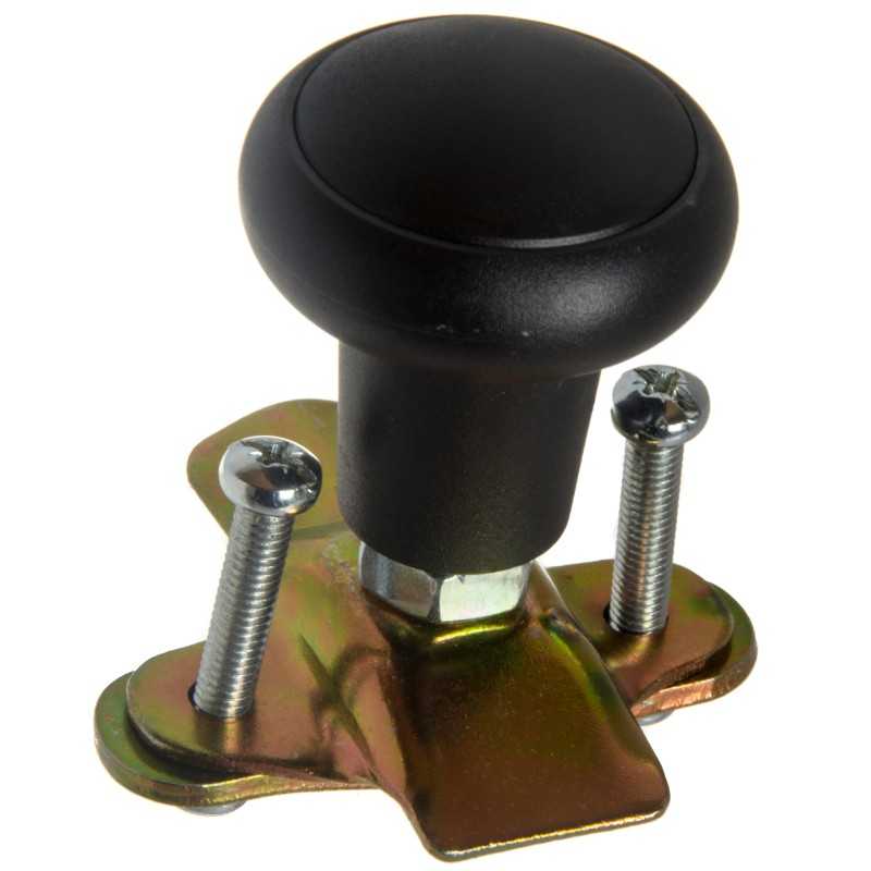 Rutulinė rankenėlė vairui, universali 22-32mm
