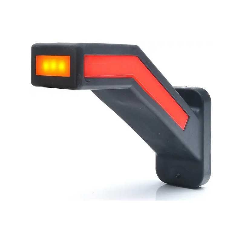 LED priekinis ir galinis gabaritinis žibintas ir kairysis gabaritinis žibintas