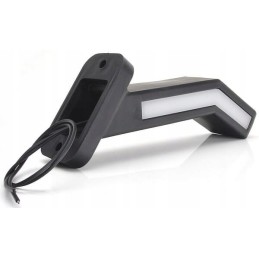 LED priekinis ir galinis gabaritinis žibintas ir kairysis gabaritinis žibintas