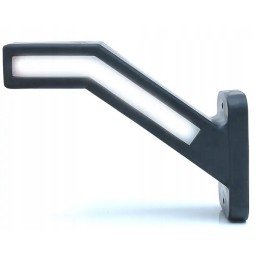 Priekinis, galinis ir dešinysis kairės pusės gabaritinis žibintas