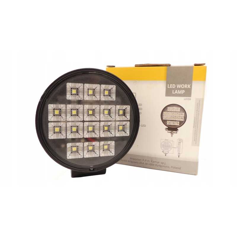 Darbo lempa 16led potvynio jungiklis 12 24v 2400lm