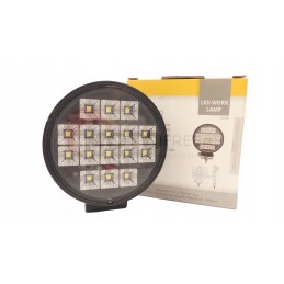 Darbo lempa 16led potvynio jungiklis 12 24v 2400lm