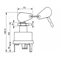 Uždegimo jungiklis lsn mf235 255 ursus 2812 3521 3514 4512