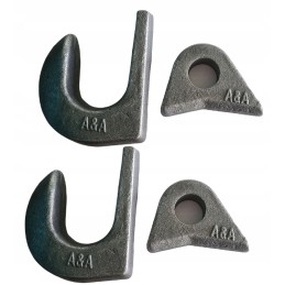 Krautuvo kablio varžtas, rinkinyje 2 vnt