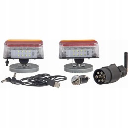 Priekabai turite 12 V belaidžių lempų rinkinį