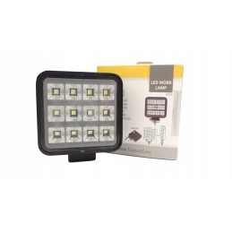Darbo lempa 12LED potvynio jungiklis 12 24v 1800lm