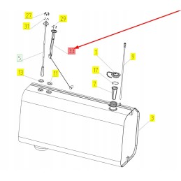 101726696 kuro lygio jutiklis