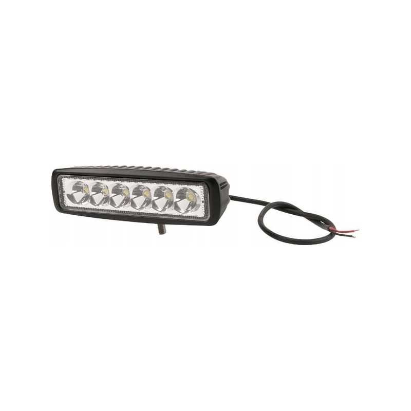 LED darbo lempa stačiakampė 18w 1440 lm 10 30v s