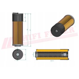 Hidraulinės alyvos filtras hifi filtras sh 52058