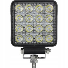 Kvadratinė LED darbo lempa 25w 3040 lm 10 30v s