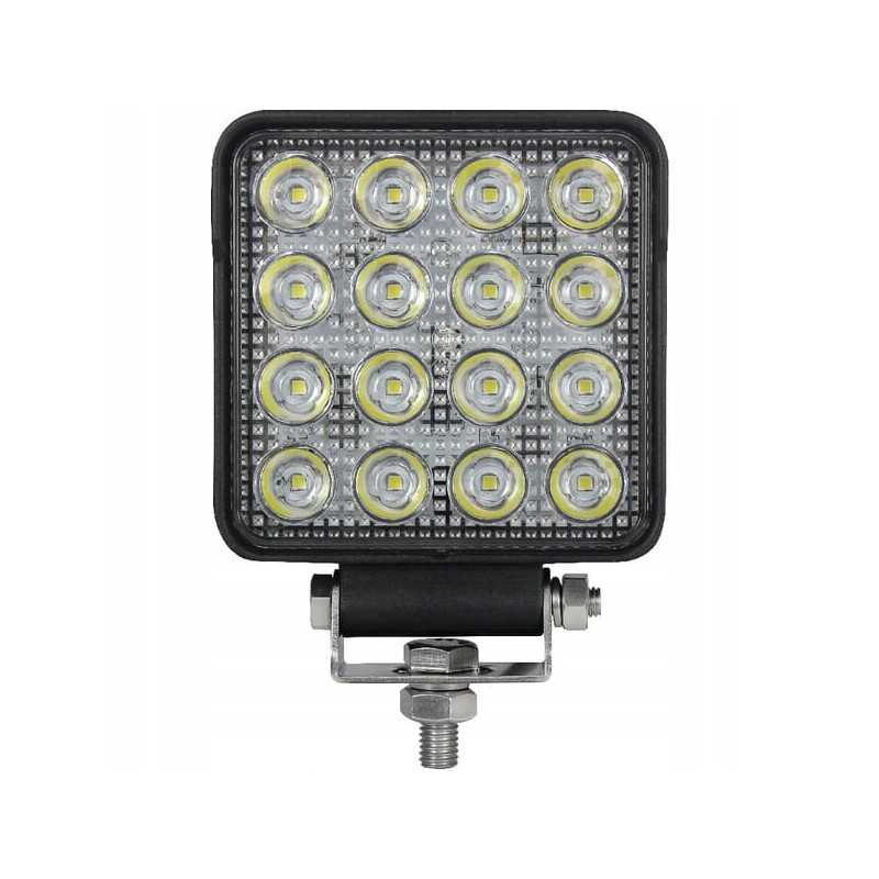 Kvadratinė LED darbo lempa 25w 3040 lm 10 30v s