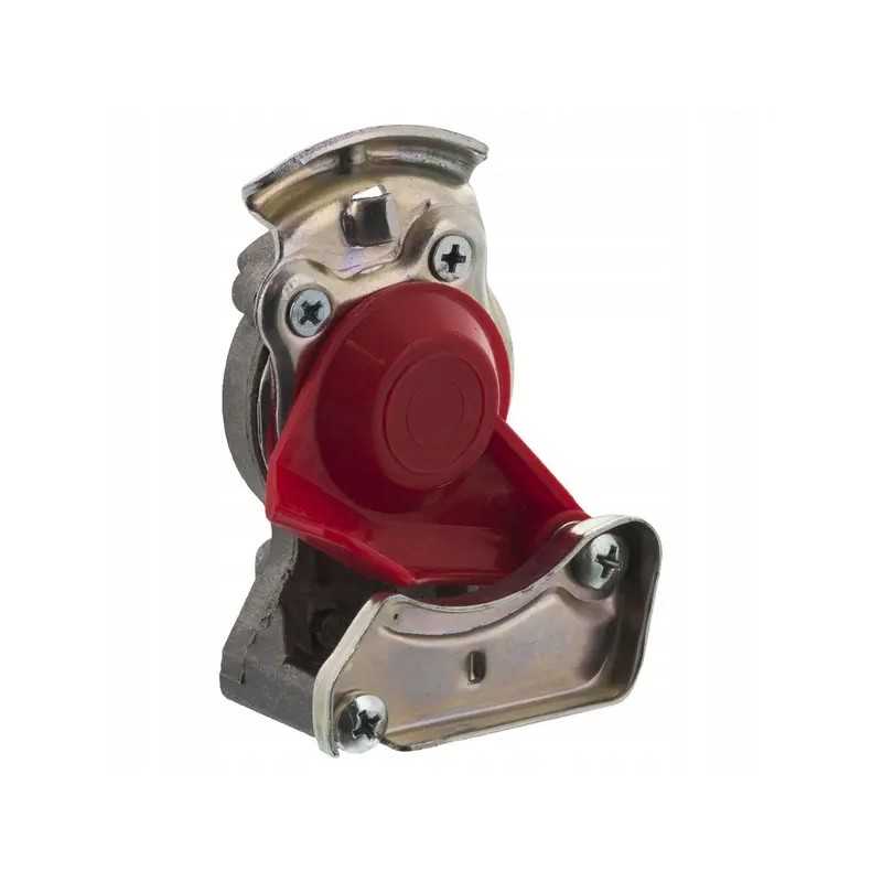 Atidaryta pneumatinė jungtis m22x1 5 raudona