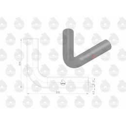 Originalių mf 3 radiatoriaus žarnų komplektas