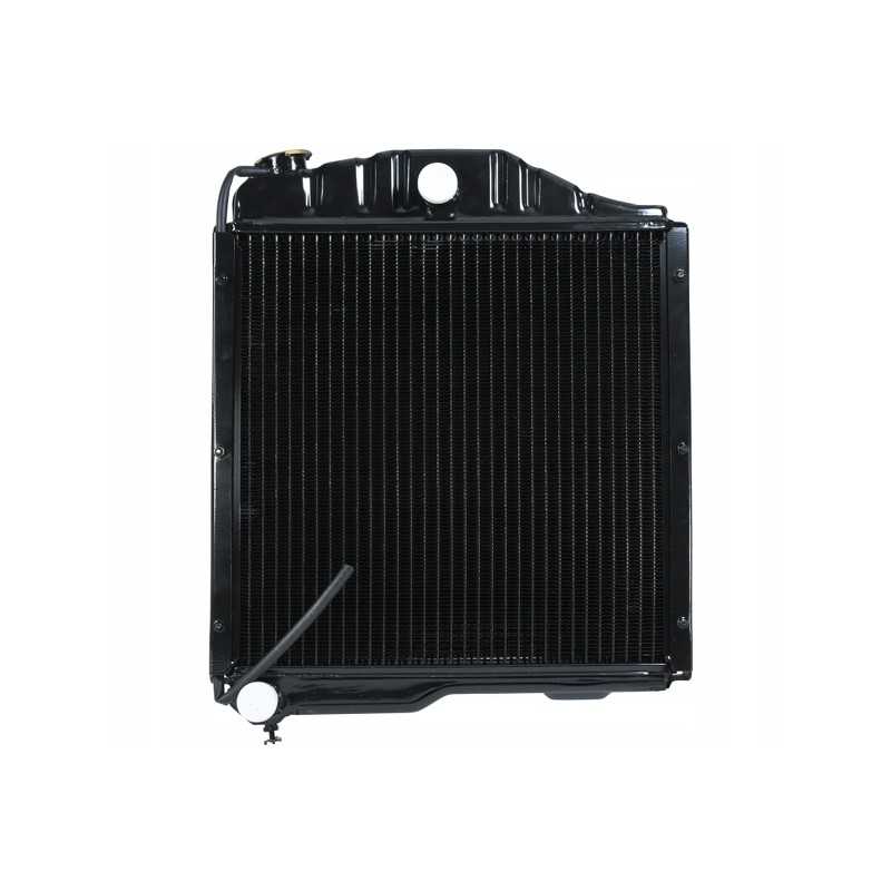 Zetor 3320 7340 5 eilių varinis vandens aušintuvas