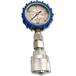 Slėgio matuoklis traktoriui, 400 barų, seno tipo kištukas