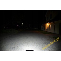 Plokščia darbinė lempa, plonas skydelis 6x LED 30w 12 24v