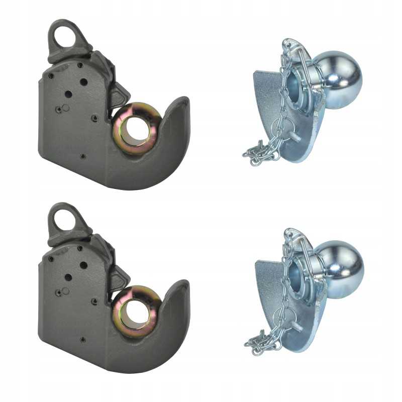 Rinkinys 2x kabliukas CAT2 2x rutulinis 56x28k hidrolideris