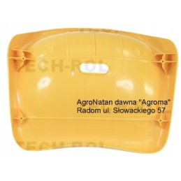 Geltona plastikinė sėdynė, sodinukų sodintuvė