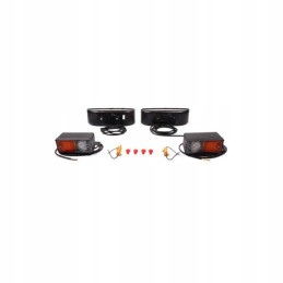 Galinių ir šoninių LED lempučių rinkinys c 360 rezistorius