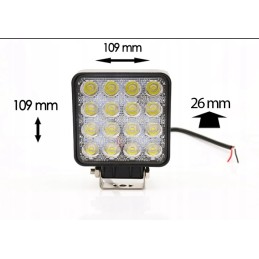 Darbo lempa LED prožektorius halogeninis 9 32v 48w 5048