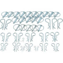 Universalus kaiščių ir kaiščių rinkinys, 50 vnt