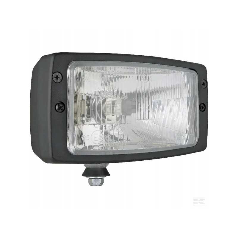 Stačiakampis halogeninis žibintas 12 24v