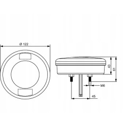 Kombinuotas LED stabdymo žibintas, posūkio signalas 10