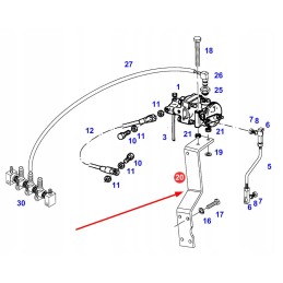 117880020020 valdymo vožtuvo tvirtinimas