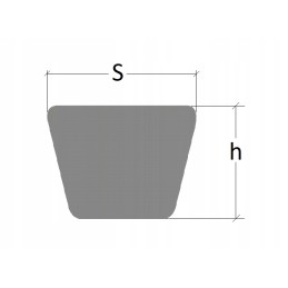 Gates SPA trapecinis diržas 1257 ld 12 7x10x1257